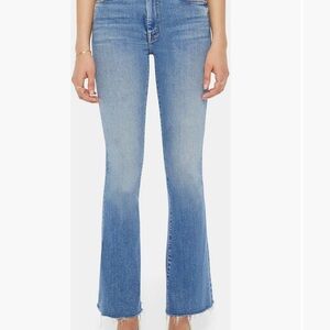 MOTHER Light Blue Flare Jeans